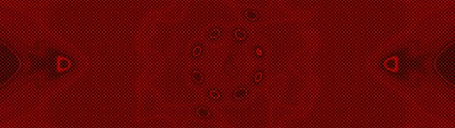 Red Neon Tunnel Dot Circle Vortex Screensaver 32:9 Super Ultrawide 60fps Vj Loop