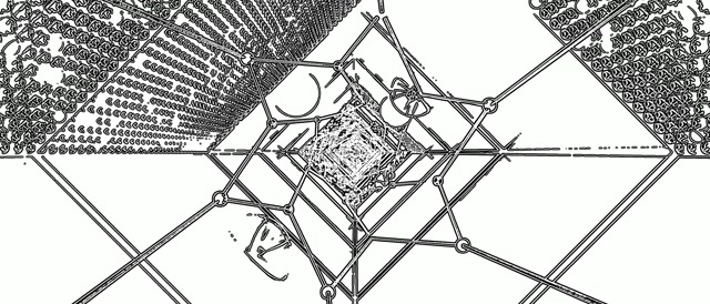 Neon Tonnel Skermbeveiliging 21:9 Ultrawyd 60fps VJ Loop skermbeveiliging windows rekenaar en skootrekenaar