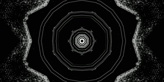 Neon Tonnel Agthoek Vortex VJ Loop 2:1 Univisium 60fps Skermskakel