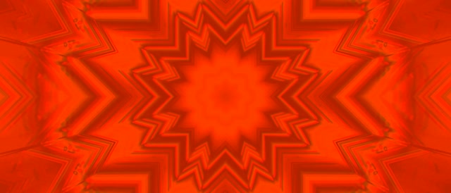 Neon Tunnel Red Star Burst Vj Loop 21:9 Ultrawide 60fps Screensaver