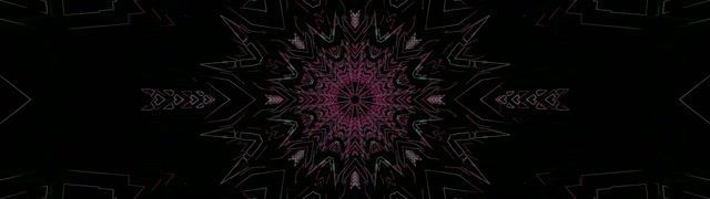 Neon Tunnel Pink Fractal Kaleidoscope 32:9 Ultrawide 60fps Screensaver Vj Loop