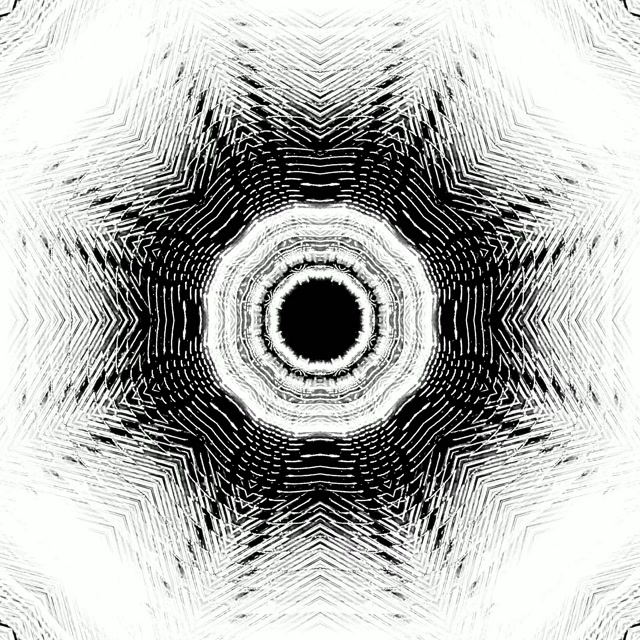 Neon Tonnel Ster Mandala Vorteks | VJLoops 1:1 Vierkant 60fps Skermsaver