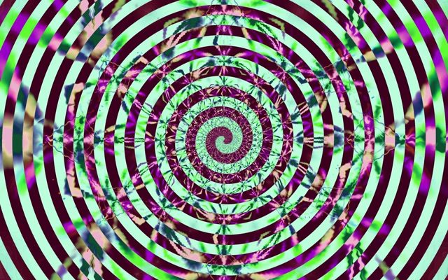 Neon Tonnel Hipnotiese Spiraal Werwel VJLoops 16:10 MacBook 60fps Skermbeskermer