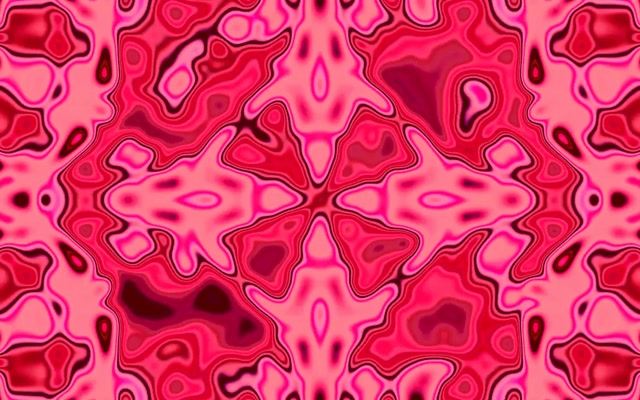 Neon Tonnel Pienk Kaleidoskoop VJLoops 60fps 16:10 MacBook Skermsaver