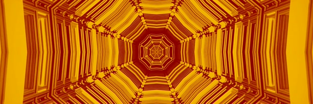 Neon Tonnel Agthoek Vortex 3:1 Triple Wide 60fps Skermskakel VJ Loop