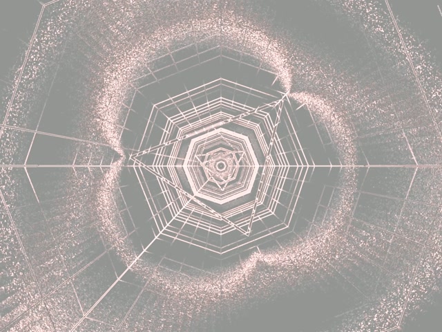 Neon Tonnel Oktagon Werwelwind VJ Loop 4:3 Klassiek 60fps Skermsaver