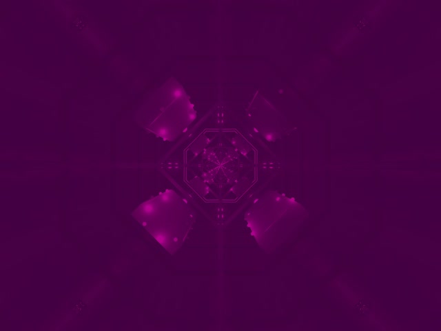 Magenta Neon Tonnel Skermbeskermer 4:3 Klassiek 60fps VJ Loop PC Laptop