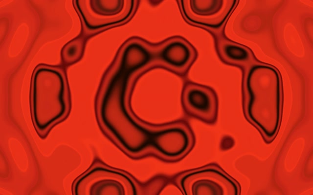 Red Neon Tunnel Hexagon Vortex Vj Loop 16:10 Macbook 60fps Screensaver