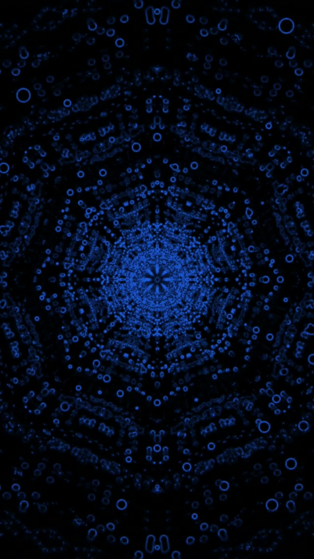 Neon Tunnel Pink Fractal Mandala Vortex 9:16 Reels 60fps Screensaver Vj Loop