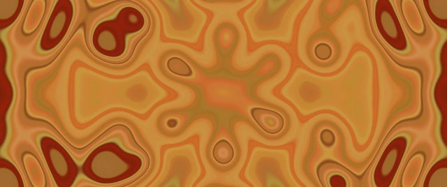 Neon Tunnel Organic Star Burst Orange Vj Loop 2.39:1 Cinemascope 60fps Screensaver