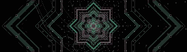 نفق نيون دائرة تيل حافظة شاشة 32:9 عريض فائق 60fps VJ Loop