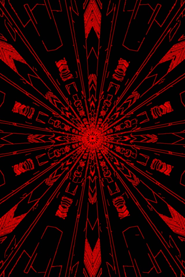 نفق نيون كاليدوسكوب كسري أخضر انفجار VJ Loop 2:3 صورة طولية 60fps حافظة شاشة