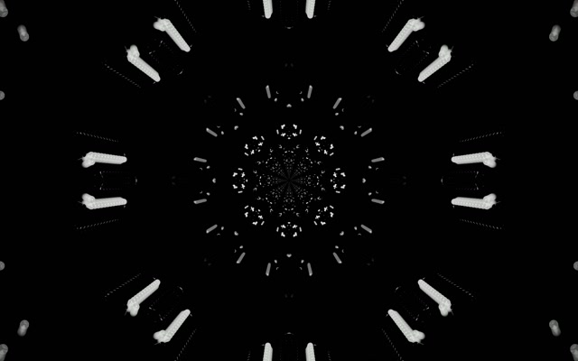 Neon Tunnel Fractal Kaleidoscope Vj Loop 16:10 Macbook 60fps Screensaver