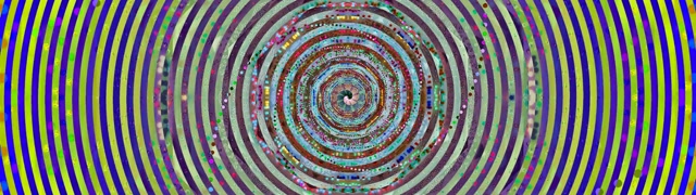 Neon Tunnel Spiral Vortex 32:9 Ultrawide 60fps VJ Loop Screensaver