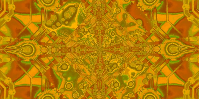 Neon Tunnel Kaleidoscope Mandala 2:1 Univisium 60fps Screensaver Vj Loop