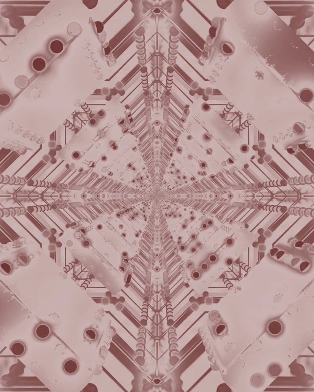 Neon Tunnel Rose Grid VJ Loop 4:5 Instagram 60fps Screensaver