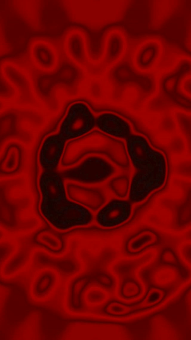 Neon Tunnel Red Lava Wave Vj Loop 9:16 Намотки 60fps Екран Заставка