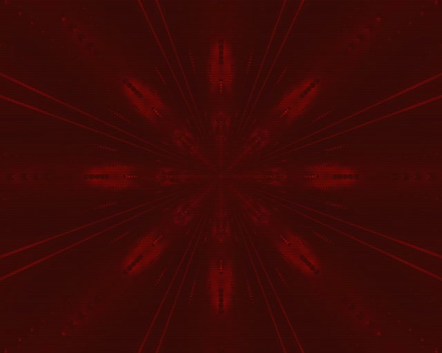 Red Neon Tunnel Radial Burst 5:4 industrial 60fps Screensaver Vj loop