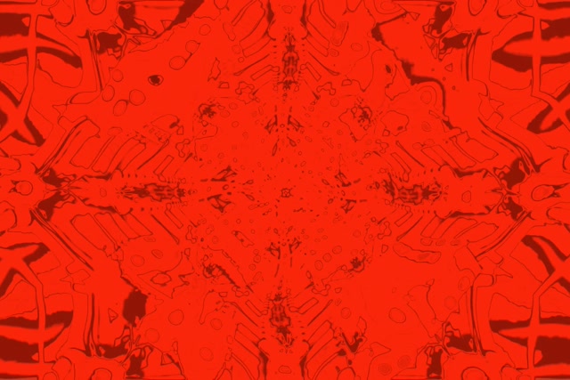 Neon Tunnel Red Kaleidoscope VJ Loop 3:2 Surface 60fps Screensaver