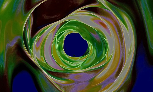 Swirling Green Neon Tunnel Screensaver 5:3 Wide 60fps Vj Loop