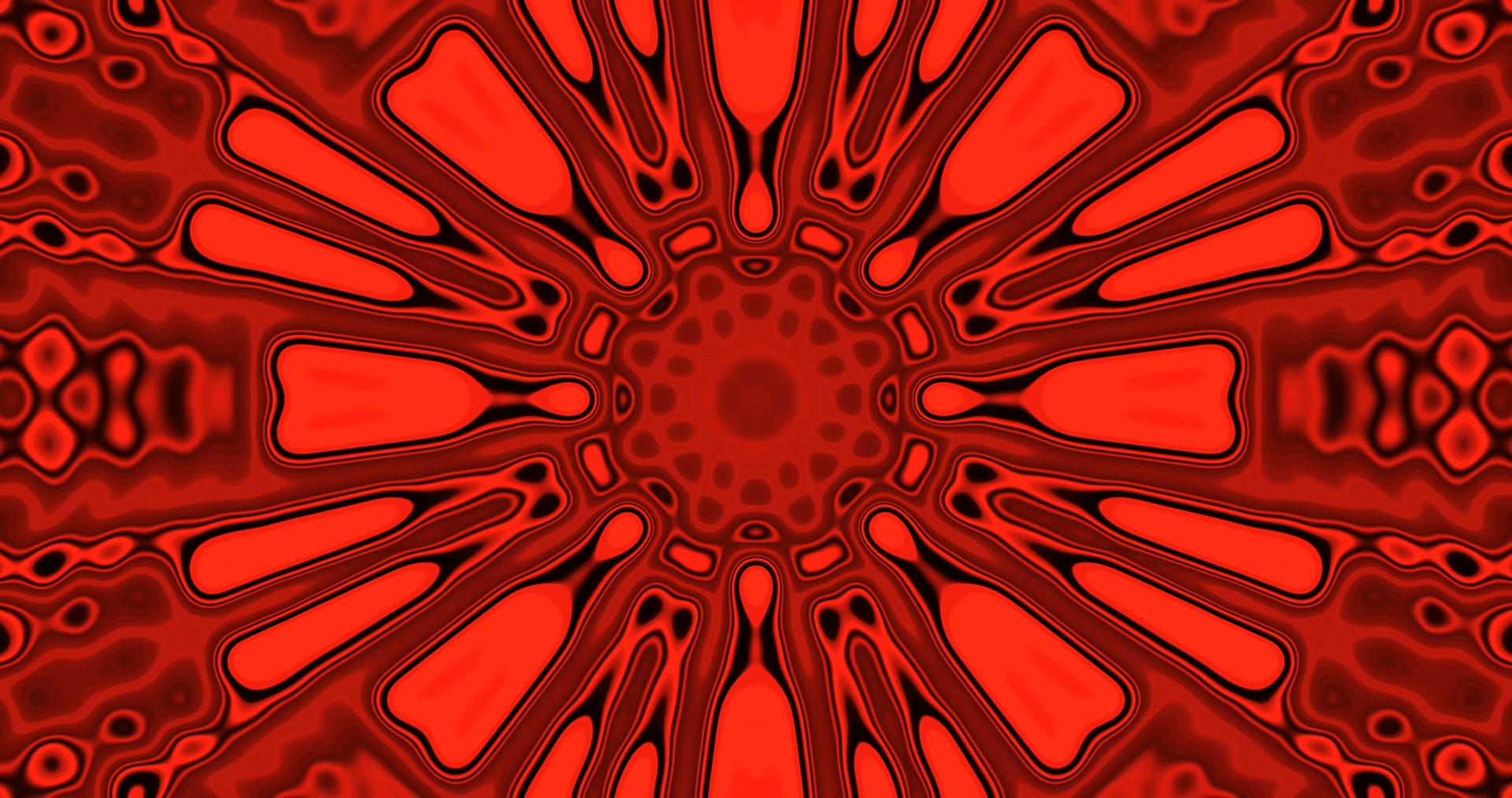 Túnel de Neó Flor Carmesí 4k UHD 60fps protector de pantalla fons de pantalla en viu