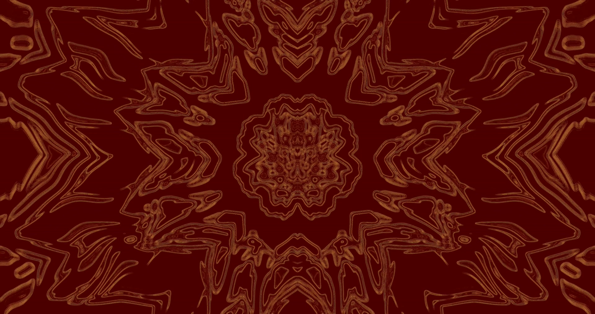 Túnel de Neó Fractal Carmesí Fosc 4k UHD 60fps Protector de Pantalla VJ Clip