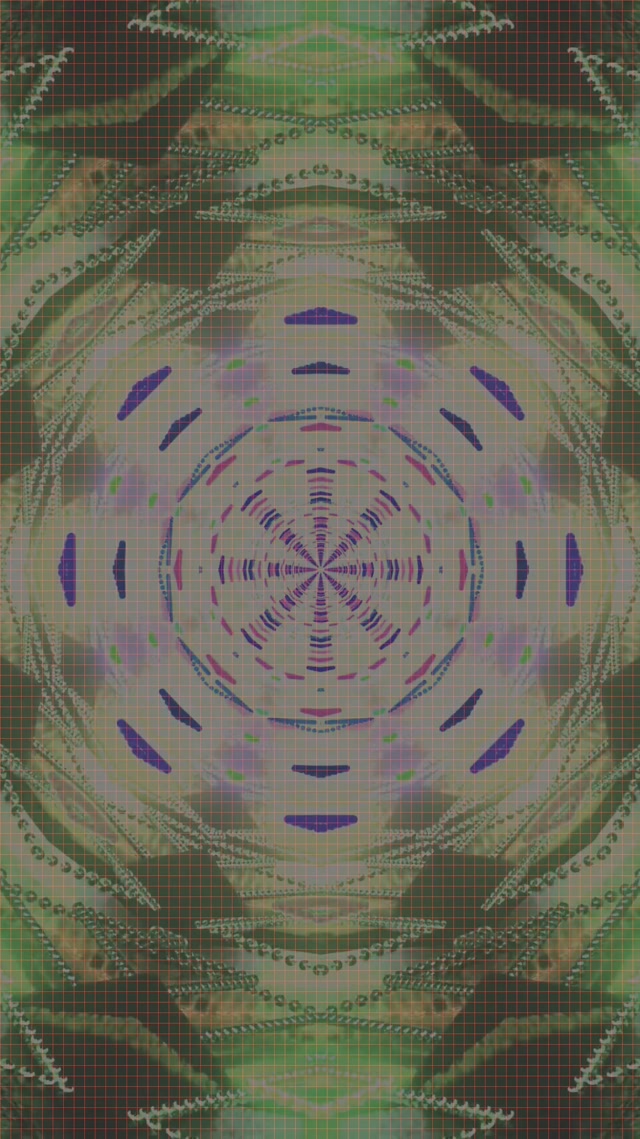 Túnel de Neó Caleidoscopi Mandala Vj Loop 9:16 Reels 60fps Protector de Pantalla