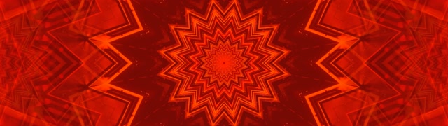 Red Star Burst Neon Tunnel VJ Loop 32:9 Super Ultrawide 60fps Screensaver