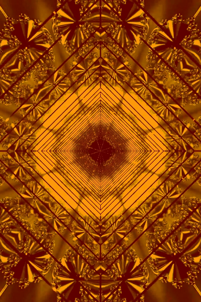 Túnel Neó Daurat Fractal Protector de Pantalla PC VJ Loop 60fps 2:3 Photo Portrait