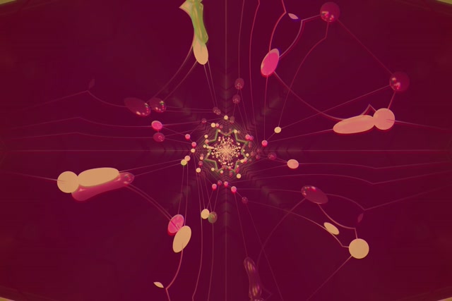 Neon Tunnel Star Kaleidoscope VJ Loop 3:2 Surface 60fps Screensaver