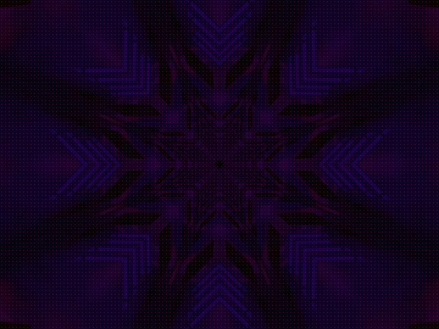 Túnel Neó Violeta Explosió Estrella Vj Loop 4:3 Clàssic 60fps Estalviapantalles