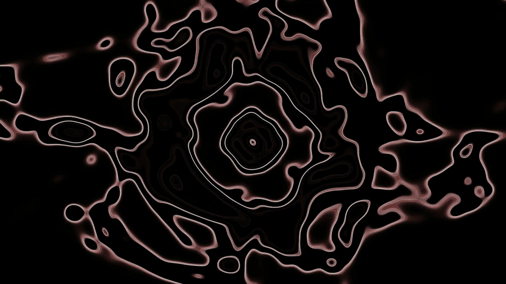 Túnel de Neó Rosa Fosc Estalvi de Pantalla 4K UHD 60fps VJLoops