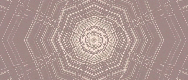 Túnel de Neó Graella Octàgon VJLoops 21:9 Ultraample 60fps Protector de Pantalla