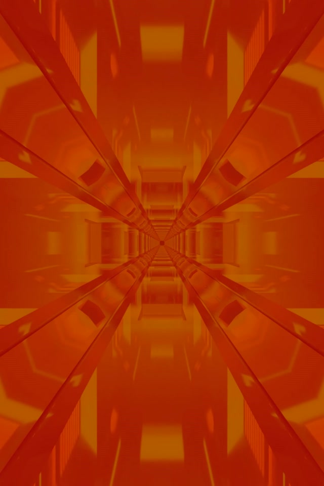 Túnel de Neó Vòrtex Fractal Daurat 2:3 Foto Retrat 60fps Estalviapantalles VjLoops