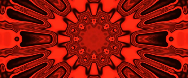 Túnel de Neó Calidoscopi Vermell Explosió VJLoops 2.39:1 Cinemascope 60fps Protector de Pantalla