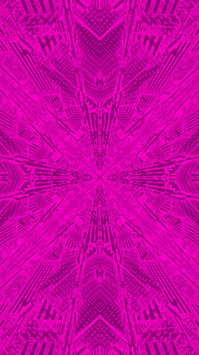 Calidoscopi Fractal Magenta Túnel de Neó Vj Loop 9:16 Reels 60fps Estalvi de Pantalla
