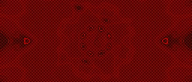 Túnel de Neó Vermell Vòrtex Punts Vj Loop 21:9 Ultraample 60fps Protector de Pantalla