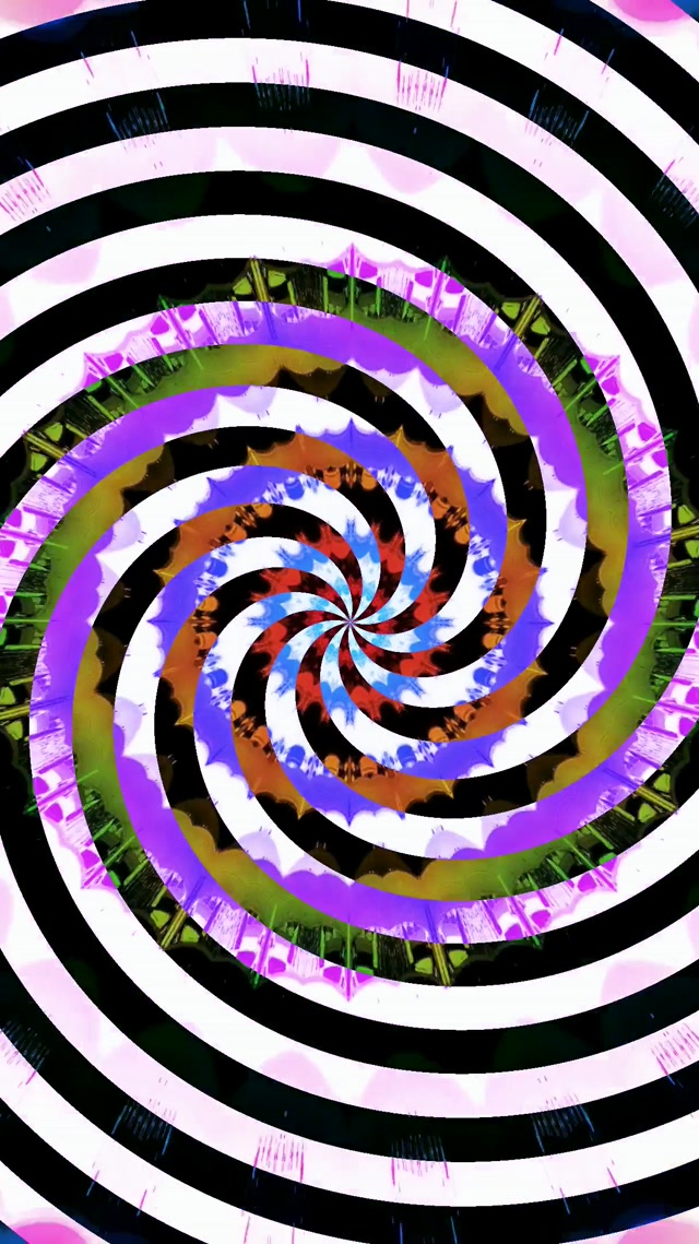 Túnel de Neó Vòrtex Espiral Hipnòtic VJ Loop 9:16 Reels 60fps Estalviapantalles