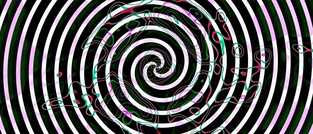 Neon Tunnel Spiral Vortex VJ Loop 21:9 Ultrawide 60fps Screensaver