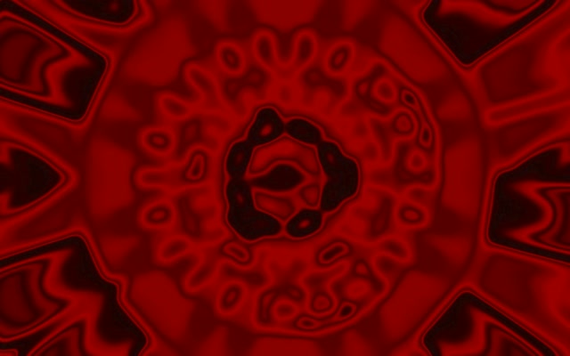 Neon Tunnel Red Mandala VJ Loop 16:10 Macbook 60fps Screensaver