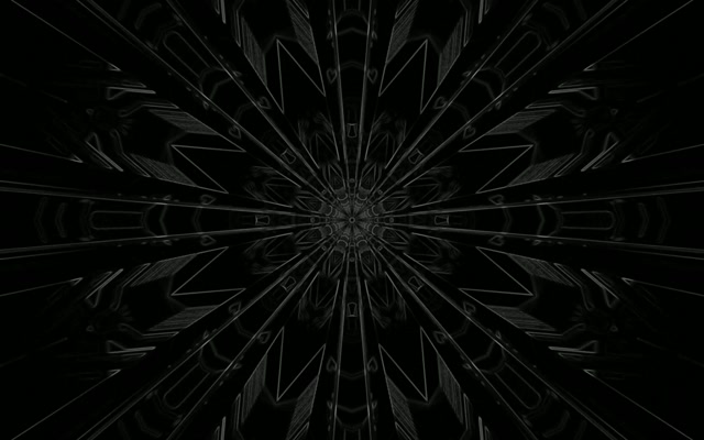 Túnel de Neó Explosió Radial Punxes Fosca VJ Loop 60fps 16:10 MacBook Estalviapantalles