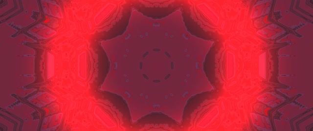 Túnel Neó Vermell Anell Ocular 2.39:1 Cinemascope 60fps Estalvi de pantalla VJ Loop