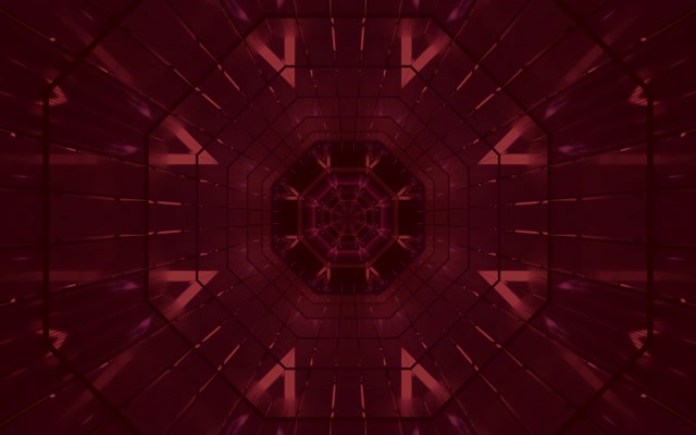 Túnel de Neó Vermell Fosc Estalviapantalles 60fps 16:10 MacBook VJ Loop