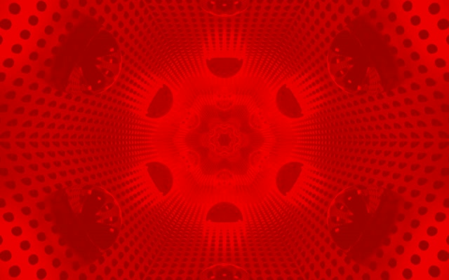 Túnel de Neó Vermell Hexàgon Vòrtex Bucle Vj 60fps 16:10 Macbook Protector de Pantalla