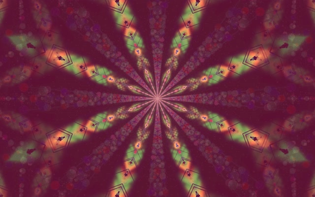 Túnel de Neó Explosió Flor Fractal VJLoops 16:10 Macbook 60fps Protector de Pantalla