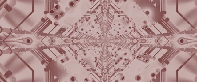 Túnel de Neó Rosa Calidoscopi VJLoops 2.39:1 Cinemascope 60fps Protector de Pantalla