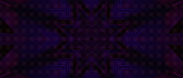 Túnel Neó Violeta Fractal Estrella Vj Loop 21:9 Ultrawide 60fps Estalviapantalles