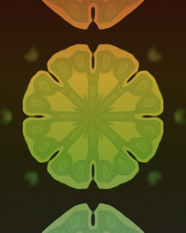 Neonový Tunel Fraktální Kaleidoskop Výbuch 60fps VJ Loop 4:5 Instagram Spořič