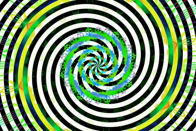 Spiraling Neon Tunnel VJ Loop 60fps 3:2 Surface Screensaver Animation