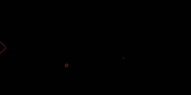 Ohnivý Červený Fraktál Kaleidoskop Neon Tunel VJ Loop 2:1 Univisium 60fps Spořič